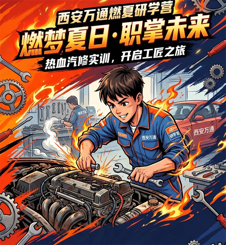 查收邀請(qǐng)函！西安萬(wàn)通“燃夏”研學(xué)營(yíng)，帶你解鎖N種熱血新體驗(yàn)