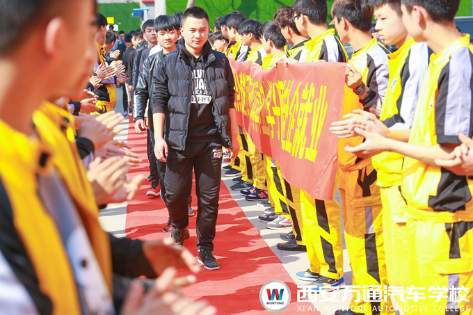 西安萬通汽車學校畢業(yè)學子赴企就業(yè)